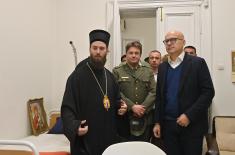 Minister Vučević visits Religious Charitable Guardianship