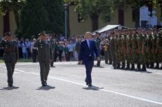 Minister Vučević attends oath-taking ceremony in Valjevo