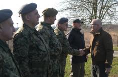 Minister Vučević in Nikinci: Serbian Armed Forces stronger day by day