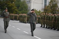 Cadet Brigade change of command ceremony