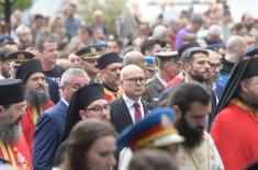 SAF members at Ascension Day Procession