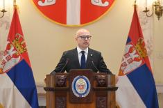 Minister Vučević presents promotion and appointment decrees