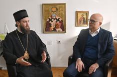Minister Vučević visits Religious Charitable Guardianship