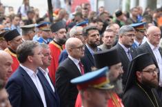 SAF members at Ascension Day Procession