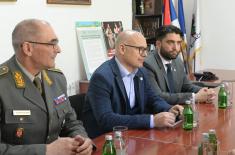 Sastanak ministra Vučevića sa predsednikom opštine Kovačica