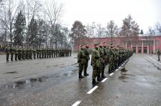 Soldiers of December 2021 generation begin training