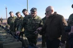 Minister Vučević in Nikinci: Serbian Armed Forces stronger day by day