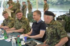 Minister Stefanović attends tactical live-fire exercise “ Tisza 2022“