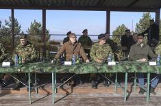 Minister Vučević in Nikinci: Serbian Armed Forces stronger day by day