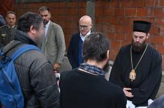 Minister Vučević visits Religious Charitable Guardianship