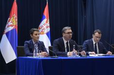 President Vučić meets with political representatives of Kosovo-Metohija Serbs