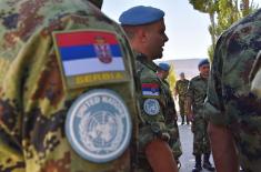 Visiting Serbian Peacekeepers in the South of Lebanon