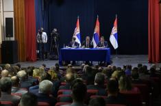 President Vučić meets with political representatives of Kosovo-Metohija Serbs