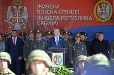 Minister Vučević attends oath-taking ceremony in Valjevo