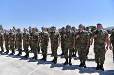 Visiting Serbian Peacekeepers in the South of Lebanon