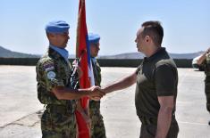 Visiting Serbian Peacekeepers in the South of Lebanon