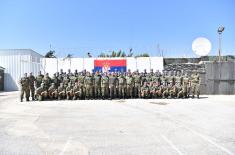 Visiting Serbian Peacekeepers in the South of Lebanon