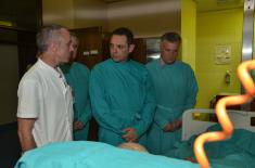 Minister Vulin Visited Injured Workers from Lučani