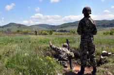 Obuka vojnika na služenju vojnog roka i polaznika Osnovnog kursa za podoficire