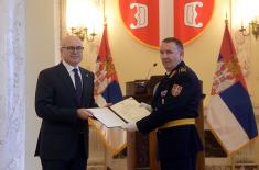 Minister Vučević presents decrees on promotions and appointments