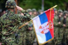 Class of June 2023 take oath of enlistment, Minister Vučević attends