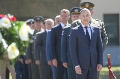 Minister Stefanović lays wreath to mark Day of Remembrance for Victims of NATO Aggression 