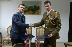 Bilateral Military Cooperation Plan signed with United Kingdom of Great Britain and Northern Ireland