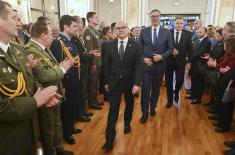 Minister of Defence and Chief of General Staff host New Year and Christmas reception