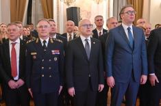 Minister of Defence and Chief of General Staff host New Year and Christmas reception