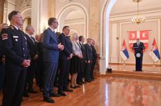 Minister of Defence and Chief of General Staff host New Year and Christmas reception
