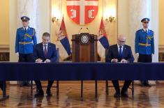 Primopredaja dužnosti u Ministarstvu odbrane 