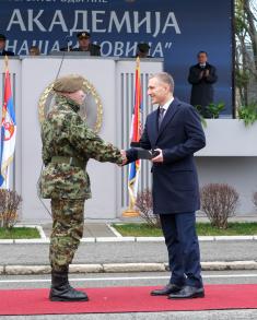 Minister Stefanović attends promotion of Reserve Class of September 2021