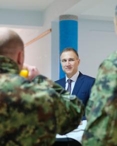 Minister Stefanović attends promotion of Reserve Class of September 2021