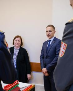 Ministar Stefanović obišao Računovodstveni centar