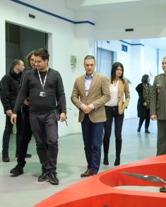 Minister Stefanović visits Pink Research and Development Centre