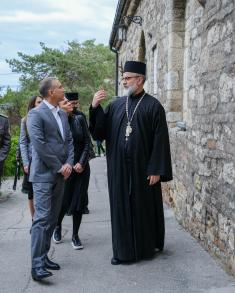 Chapel of St. George, patron saint of military, in Ružica Church being renovated