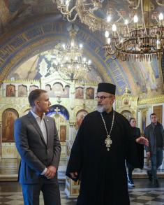 Chapel of St. George, patron saint of military, in Ružica Church being renovated