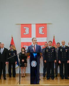 Minister Stefanović presents decorations to members of Ministry of Defence and Serbian Armed Forces