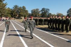 Ceremony on the Paratroopers Day 