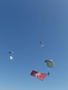 Ceremony on the Paratroopers Day 