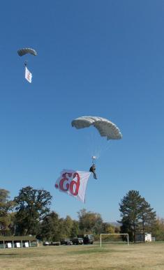 Ceremony on the Paratroopers Day 