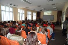 Presentation of military profession and military schools in Vranje