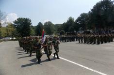 Свечаност полагања војничке заклетве у Лесковцу