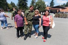 Svečanost polaganja vojničke zakletve u Leskovcu