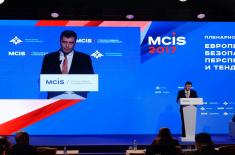 Defence Minister at Moscow Conference 