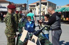 Displays of Arms and Military Equipment Presented in the Eve of the Day of the Serbian Armed Forces