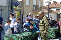 Displays of Arms and Military Equipment Presented in the Eve of the Day of the Serbian Armed Forces