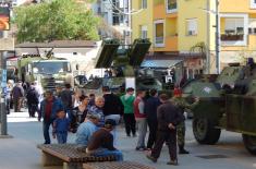Displays of Arms and Military Equipment Presented in the Eve of the Day of the Serbian Armed Forces