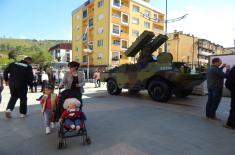 Displays of Arms and Military Equipment Presented in the Eve of the Day of the Serbian Armed Forces