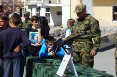 Displays of Arms and Military Equipment Presented in the Eve of the Day of the Serbian Armed Forces